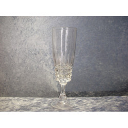 Pompadour glass, Champagne, 17.8x5,5 cm, Cristal d'Arques