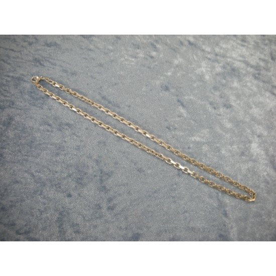 Sterling sølv Halskæde ankerkæde, 43 cm og 4.5 mm
