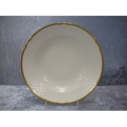 Aakjaer cream, Plate deep no 22, 24.5 cm, B&G