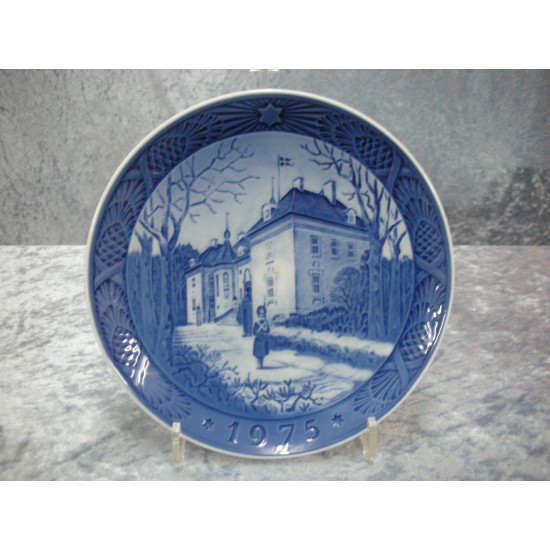 Christmas Plate 1975, 18.5 cm, Factory first, Royal Copenhagen