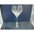 Vintage krystalglas, Rødvin, 18.5x7.2 cm, S