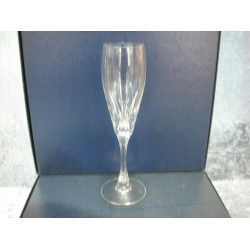 Vintage crystal glass, Champagne flute, 22x5 cm, S