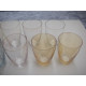 9 small Water / Juice glasses, 8x5.5 cm