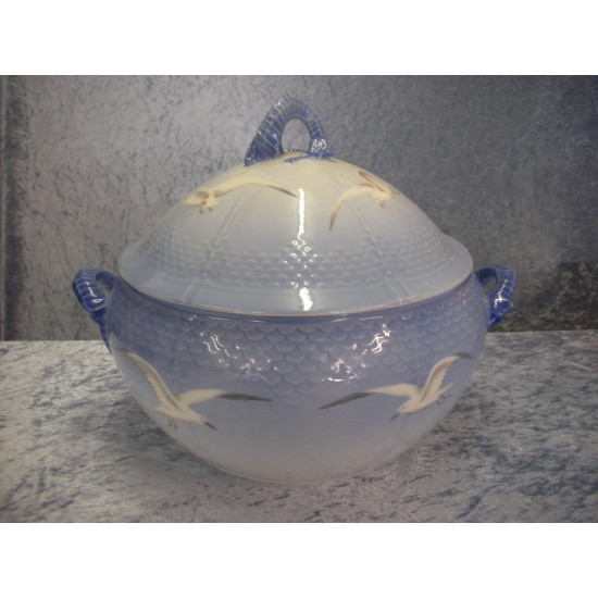 Seagull without gold, Tureen large, 33x28x25 cm, B&G
