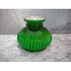 Glass Dome grooved green, 11x13 cm, Holmegaard