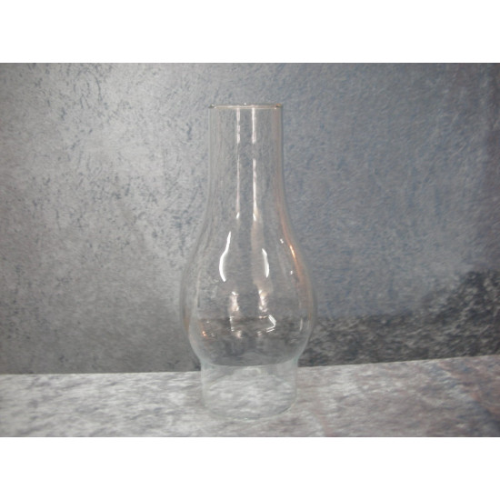 Lamp glass onion shape, 21.5 cm in height and 7.5 cm in diameter at the bottom