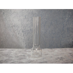 Lampeglas lige facon, 10.6 cm i højden og 3.1 cm i diameter i bunden