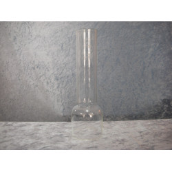 Lampeglas lige facon, 17.3 cm i højden og 5.3 cm i diameter i bunden