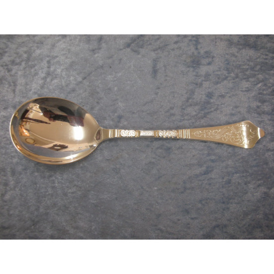 Antique Rococo silver plated, Serving Spoon, 22 cm, O.V. Mogensen-1