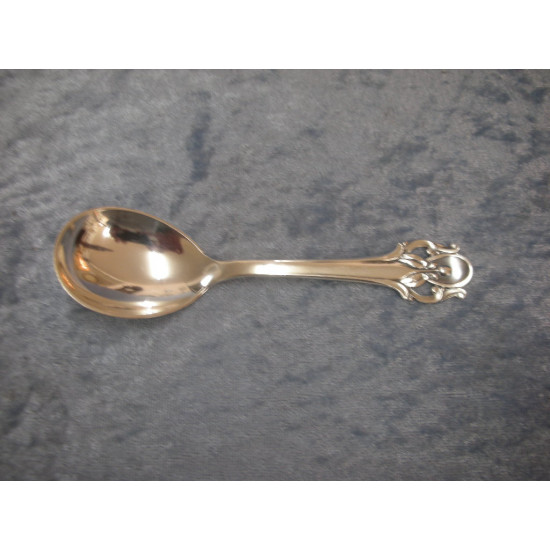 Various silver cutlery 60, Sugar spoon / Jam spoon, 12.8 cm