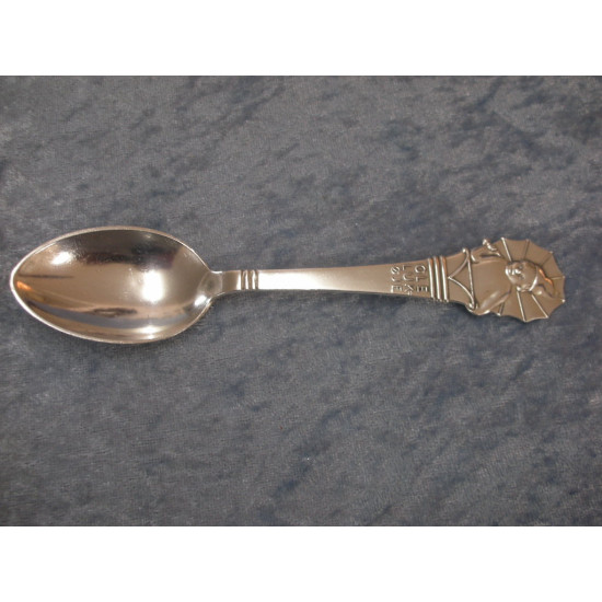 830 silver / 3 tower silver, Ole Lukøje Childrens spoon, 16 cm, PF