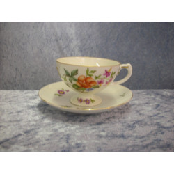 Saxon Flower, Tea cup set, 9.5x6.2 cm, Rosenthal