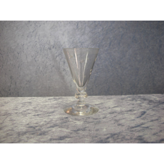 Stjerneborg glas, Snaps, 8.5x4.9 cm, Holmegaard