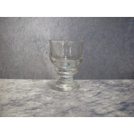 Tivoli glas, Portvin / Hedvin, 9x6.5 cm, Holmegaard