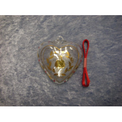 Annual Glass Heart 1998, 7.5 cm, Bing & Grondahl