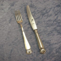 Silver plated cutlery