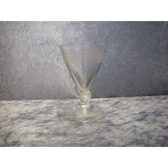 Bandholm glass, Port Wine / Liqueur, 9x6 cm, Holmegaard