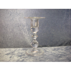 Charlotte Amalie glass, Candle stick, 15.8 cm, Holmegaard-1