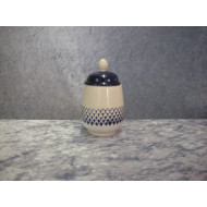 Rhombus china, Mustard jar, 9 cm