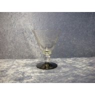 Lis glass black, Port Wine, 8.5x6.5 cm, Kastrup