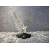 Lis glas sort, Rødvin, 11x9.5 cm, Kastrup