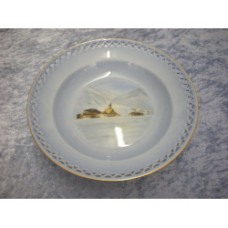 Norway service, Deep plate no 12802 / 323.5, 21.5 cm, Factory first, B&G
