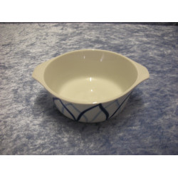 Harlequin / Blue Flame, Bowl with handle, 5x15x13 cm, Lyngby