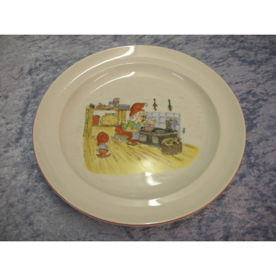 Christmas china, Dinner plate flat no 6295, 24 cm, Factory first, RC
