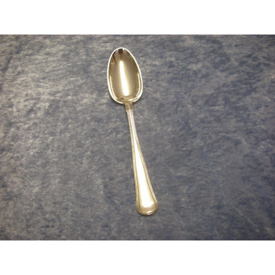 Double ribbed silver, Dessert spoon, 18 cm, C. Holm