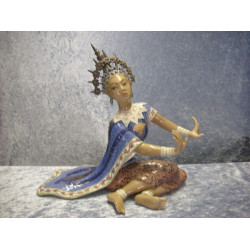Dahl Jensen, Siamese Temple dancer no 1125, 25x29 cm, Factory first