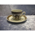 Tranquebar brown, Coffee cup set no 992, 6x7 cm, Factory first, RC