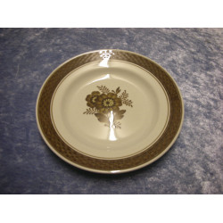 Tranquebar brown, Flat cake plate no 944, 15 cm, Factory first, RC