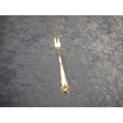 Winter aconite silver plated, Cold cuts fork, 14.5 cm-2
