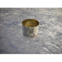 Winter aconite silver plated, Napkin ring, 3x4.1 cm