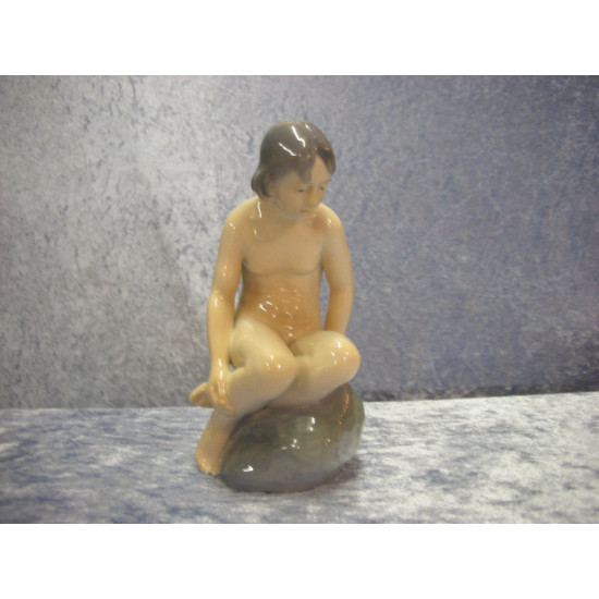 Girl on stone no 4027, 15 cm, Factory first, RC