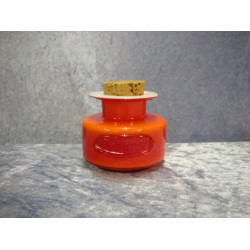 Palet orange red, Spice jar Pepper, 8x8 cm, Holmegaard