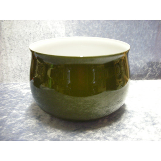 Kitchen & Table, Bowl large avocado green / opal, 17x25 cm, Funen Glasswork