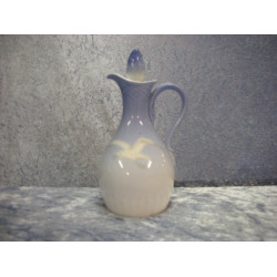 Seagull without gold, Oil jug / Vinegar jug no 197, 14 cm, B&G-2