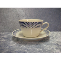 Rhombus china, Tea cup set, 6.5x9.3 cm