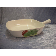 No 50 with Fruit and Vegetables, Bowl with handle, 27.5x18.5 cm, Lyngby