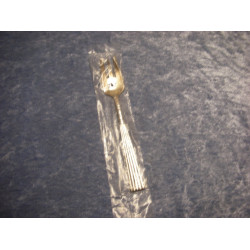 Plissé sølvplet, Kagegaffel Ny, 14.3 cm