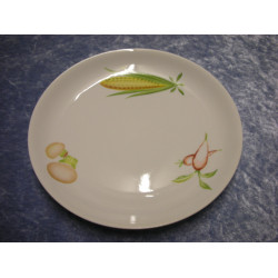 No 50 with Fruit and Vegetables, Flat Dinner plate, 22.5  cm, Lyngby-1