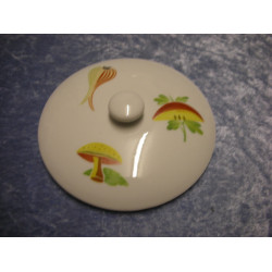 No 50 with Fruit and Vegetables, Lid, 15.5 / 13.5 cm, Lyngby