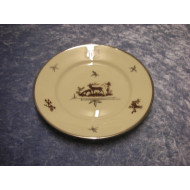 Bernstorff china, Flat Cake plate, 15.5 cm, Kpm-2