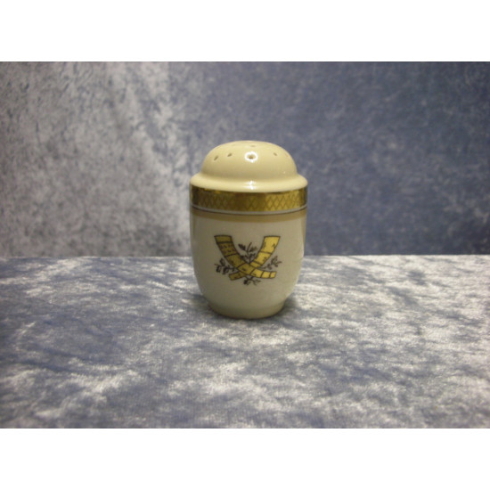 Guldhorn porcelain, Salt shaker, 6.5 cm, Factory first, RC