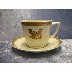 Guldhorn porcelain, Morning cup set no 9727, 8x9.5 cm, RC