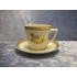 Guldhorn porcelain, Coffee cup set, 7x7.5 cm, Factory first, RC