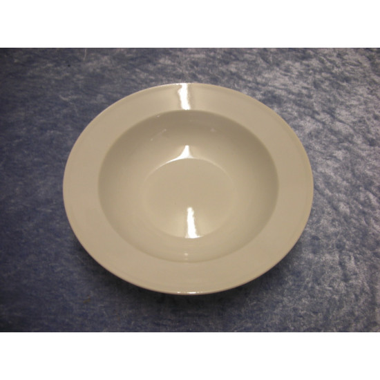 White form, Deep Plate no 601, 18.5 cm, Factory first, B&G