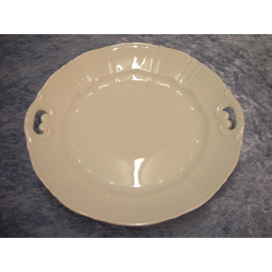 White Offenbach, Dish with handles no 101, 26x25.5 cm, B&G-1
