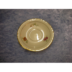 Rosenborg china, Saucer for Espresso cup / Mocha cup, 10.8 cm, Kpm-3